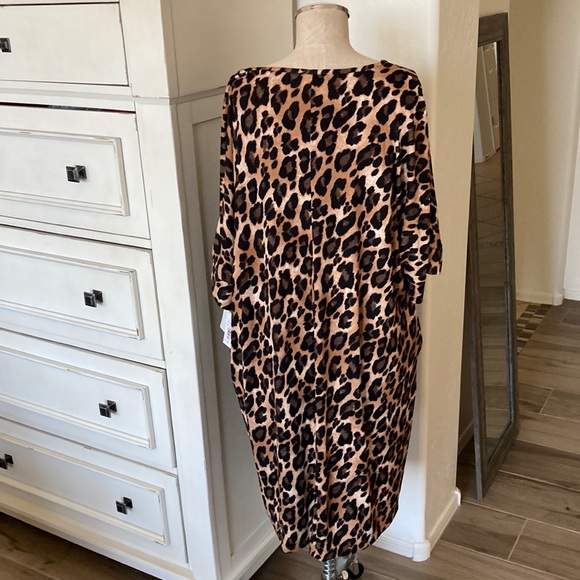 NWT Natori XL ombré animal print tunic nightgown - Picture 3 of 7